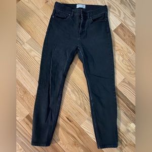 EVERLANE black denim jeans